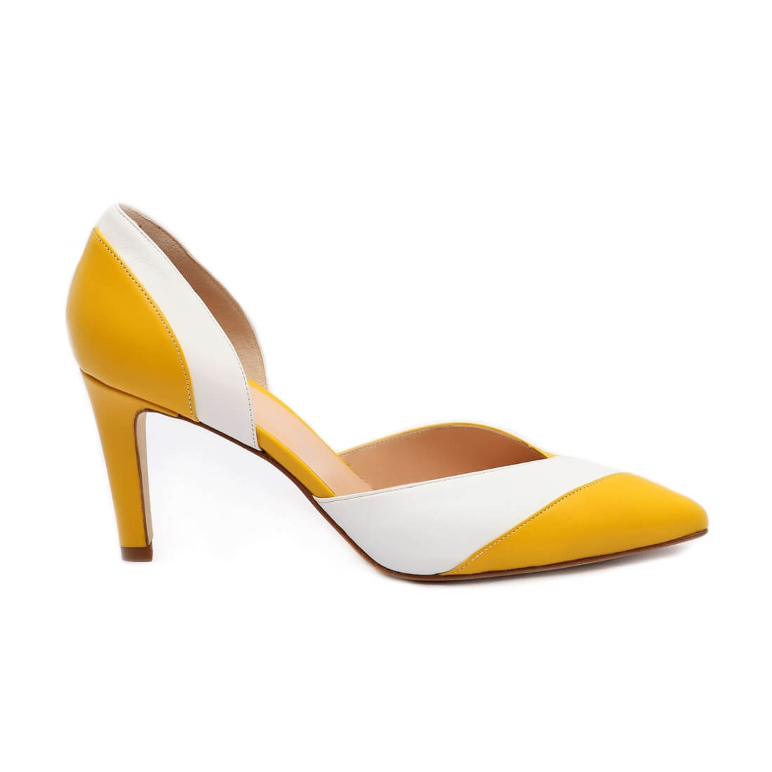Kateryna Pumps Yellow 70 — photo 1