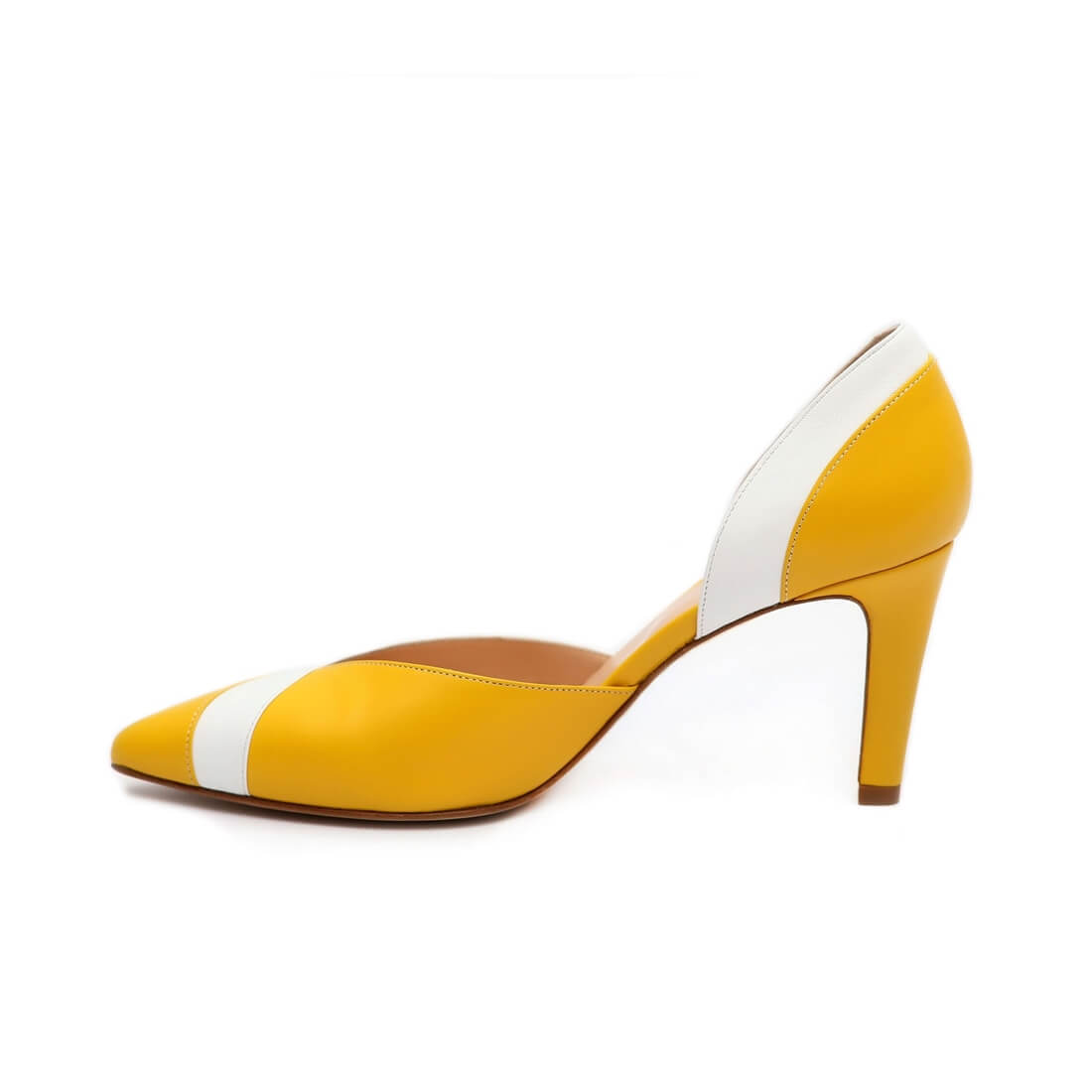 Kateryna Pumps Yellow 70 — photo 2