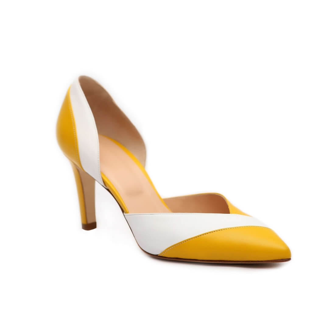 Kateryna Pumps Yellow 70 — photo 3