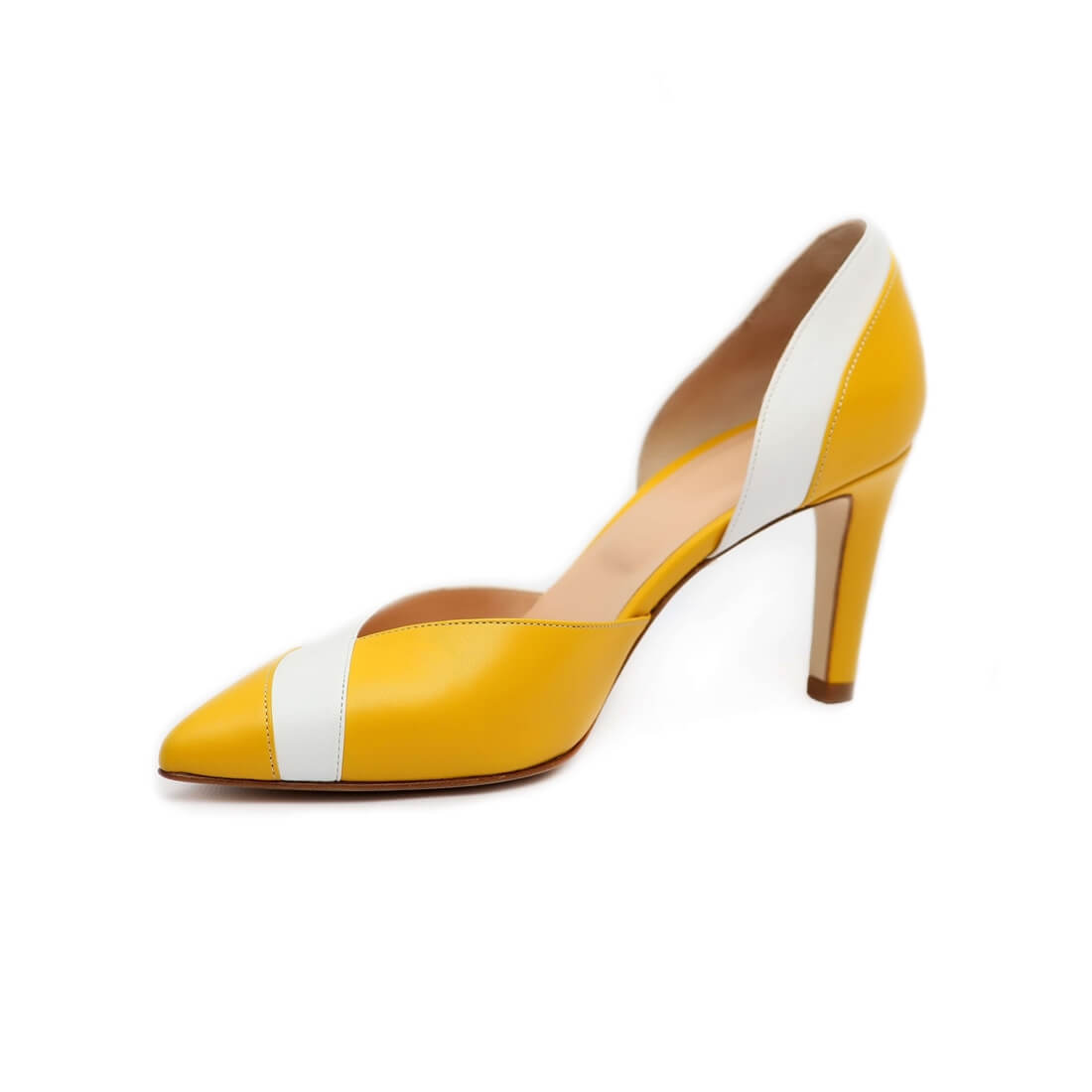 Kateryna Pumps Yellow 70 — photo 4