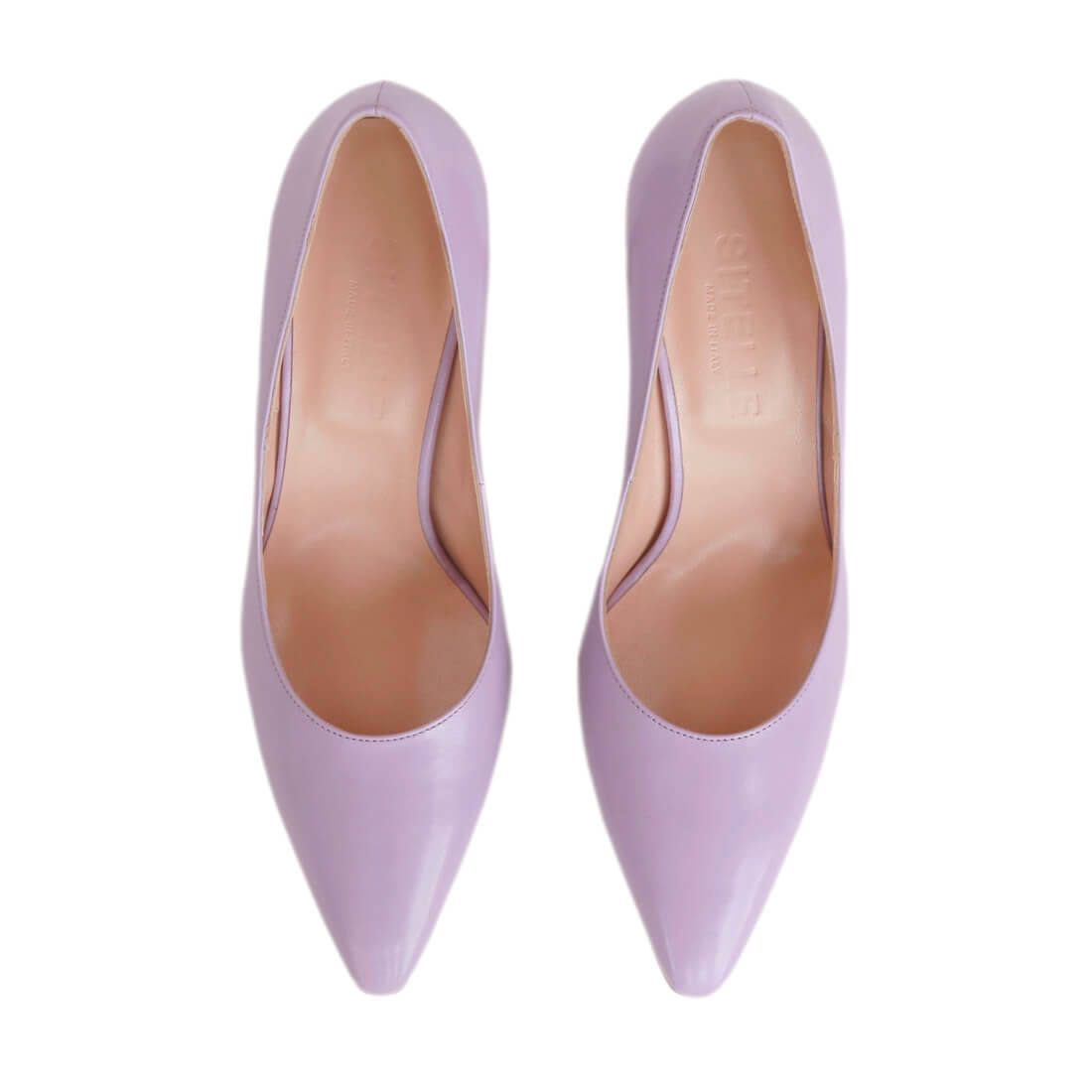 Purple pumps best sale