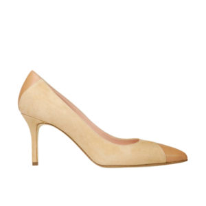 Maggy Pumps Beige Suede 70