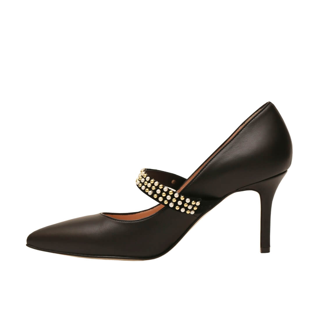 Mary Pumps Black Leather 70 — photo 4