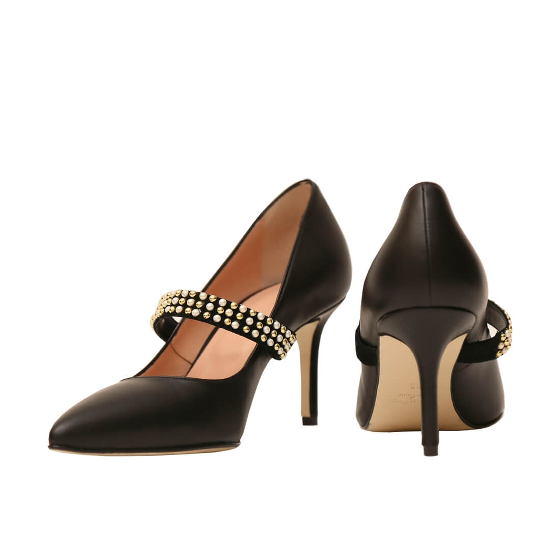 Mary Pumps Black Leather 70 — photo 5