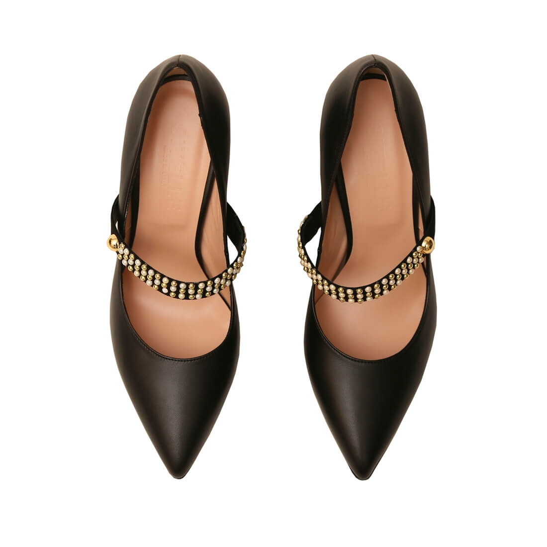 Mary Pumps Black Leather 70 — photo 6