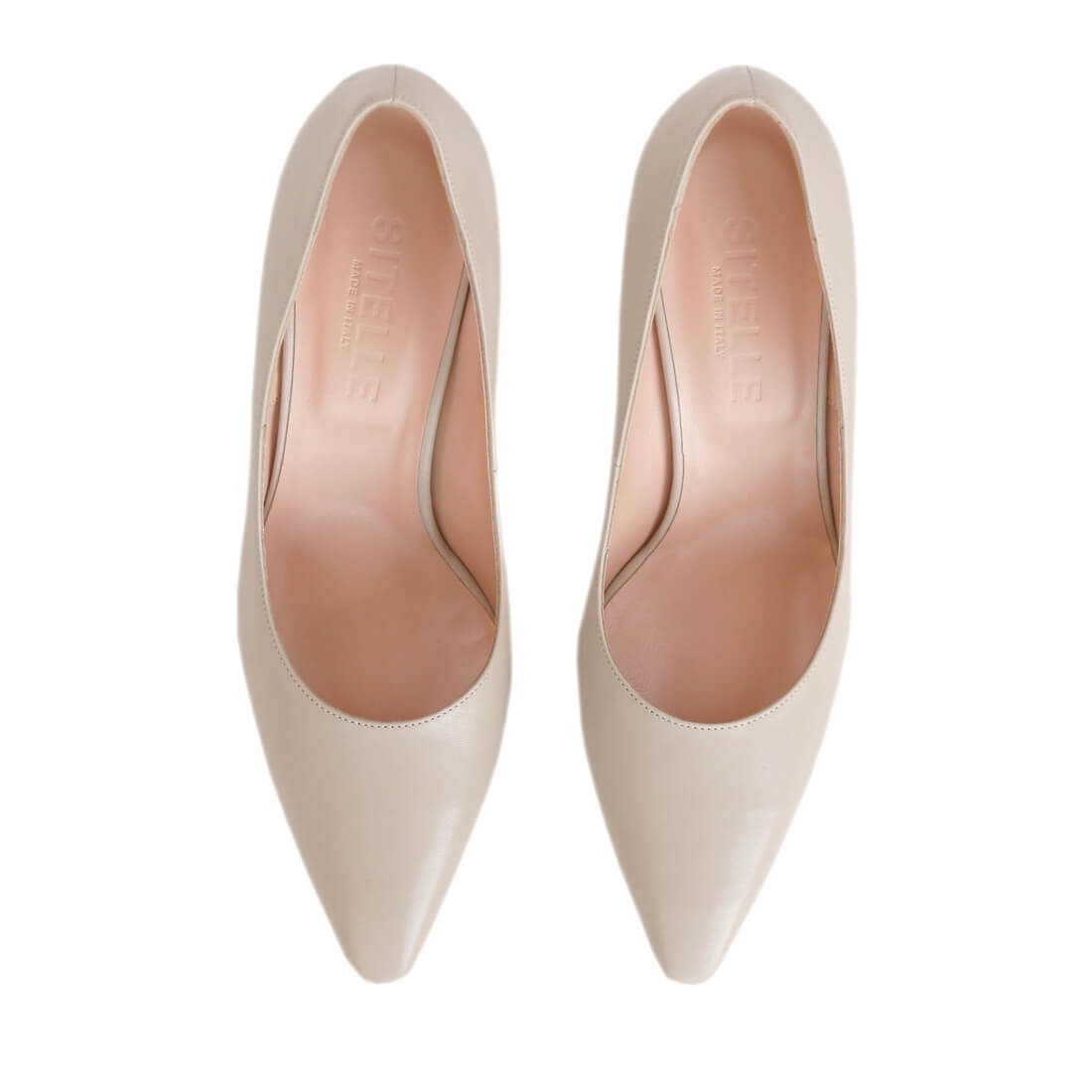 Mila leather sale pumps